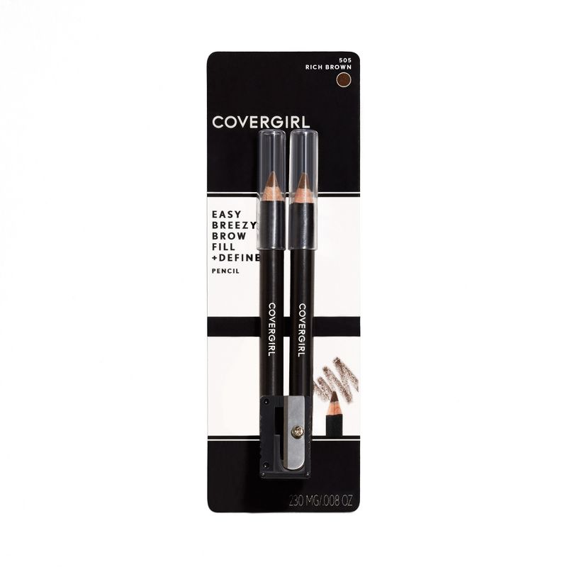 COVERGIRL Easy Breezy Fill + Define Brow Pencil, 3 of 9