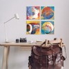 Stupell Industries Collaged Urban Sports Balls, 12" x 12" - 2 of 4