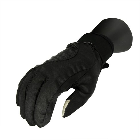 Christmas Central Men s Black Softshell Thinsulate Touchscreen Sport Gloves Large Target