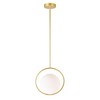 CWI Lighting Celeste 1 Light Mini Pendant With Medallion Gold Finish - 2 of 4