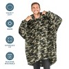 The Bare Homey - Adult Wearable Blanket - Microplush Side Pockets - 3 of 4