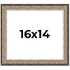 PosterPalooza | Ornate Silver Picture Frame - UV Acrylic, Backing Board, Hanging Hardware Included - 2 of 4