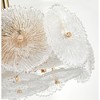 Artcraft Lighting Bloom 6 - Light Semi-Flush Mount in  Brass - 4 of 4