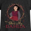 Girls' - Disney - Shes My Dahlia Fitted Short Sleeve Graphic T-Shirt - 2 of 4