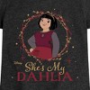 Girls' - Disney - Shes My Dahlia Fitted Short Sleeve Graphic T-Shirt - image 2 of 4