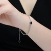 Guili Sterling Silver White Gold Plated Bracelet with Cubic Zirconia Delivers Regal Sparkle and Timeless Style for Any Look - 3 of 3