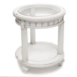 Sea Winds Monaco Round End Table - 1 of 2