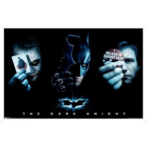 Trends International DC Comics - The Joker, Batman, Harvey Dent Framed Wall Poster Prints - 1 of 4