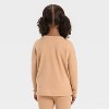 Toddler Girls' Cozy Ribbed Top - Cat & Jack™ - 2 of 3
