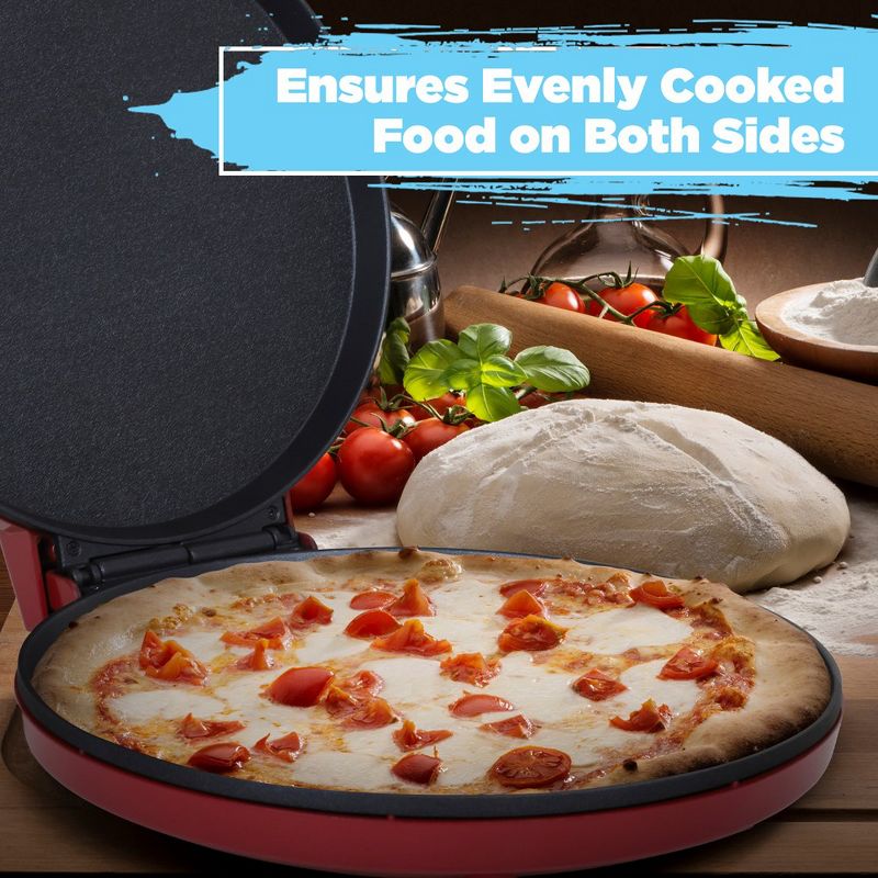 Courant 12-Inch Pizza Maker, Griddle and Oven with Non-stick Surface, 3 of 9