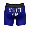 Mens Coolest Pop Boxer Briefs Funny Gift for Dad Father's Day Novelty Underwear For Guys - Crazy Dog Boxer Briefs - 3 of 4