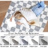 Area Rug Living Room Rugs - Washable Modern Abstract Soft Thin Large Rug Indoor Floor No Slip Rug Carpet for Bedroom Under Dining Table - 4 of 4