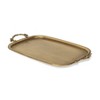 HomeRoots 19" Antiqued Gold Cast Iron Handmade Vanity Tray - 4 of 4