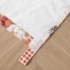 Wheatly Farmhouse Gingham Tab Top Valance 84" x 19" by Greenland Home Fashion - 3 of 4