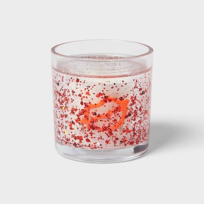 2.5oz LED Gel Light Up Lips Candle Strawberry Shortcake - Room Essentials™