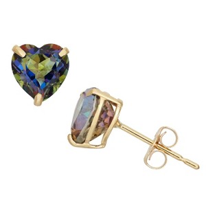 Designs By Gioelli 10K Gold Gemstone Stud Earrings - 1 of 2