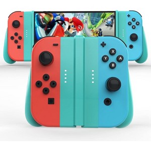 NBCP Switch Joycons Detachable Grip Compatible with Nintendo Switch/Switch OLED JoyCons Controllers, Nintendo Switch - 1 of 3