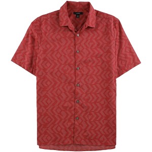 Alfani Mens Jacquard Button Up Shirt - 1 of 1