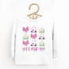 The Juniper Shop Let's Par Tee Coquette Toddler Long Sleeve Tee - 3 of 4