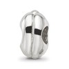 Black Bow Jewelry Sterling Silver Enameled Hot Dog Bead Charm - 4 of 4