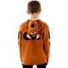 Seven Times Six Scooby-Doo Boy's Full-Zip Plush 3D Face Costume Look A Like Hoodie - image 4 of 4