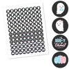 Big Dot of Happiness Boo-y or Ghoul - Halloween Gender Reveal Party Round Candy Sticker Favors - Labels Fits Chocolate Candy (1 sheet of 108) - 2 of 4