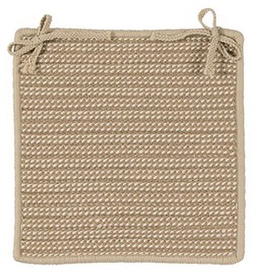 Colonial Mills Boat House - Natural Chair Pad, Set of 4 - 1 of 2