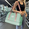 Luupatchy Three-dimensional Diamond Patterned Travel Bag, Dry Wet Separation , for Travel, Fitness Yoga, Weekend Tote Overnight Bag - 3 of 4