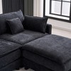 131.89" Chenille U-Shaped Modular Sectional Sofa, 6-Piece Set - 4 of 4