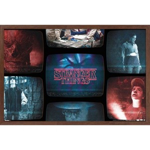 Trends International Netflix Stranger Things: Season 5 (2025) - Monitor Collage Framed Wall Poster Prints - 1 of 4