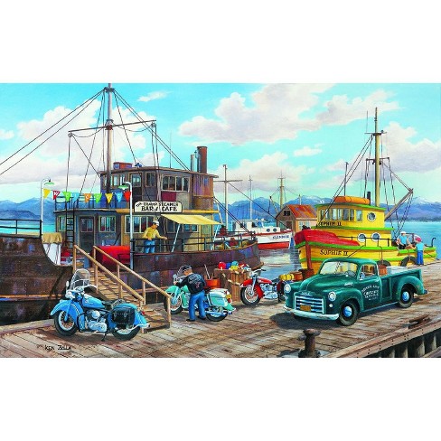 Sunsout Homer Spit Harbor 300 pc   Jigsaw Puzzle 39963 - image 1 of 3