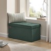 30" Storage Ottoman Bench, Ottoman with Storage, Ottoman Bench, Hold up to 660lb for Living Room - 2 of 4