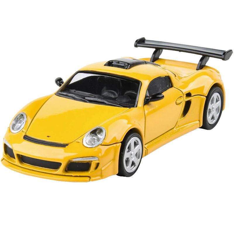 2012 RUF CTR3 Clubsport Blossom Yellow 1/64 Diecast Model Car by Paragon Models, 3 of 5