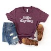The Juniper Shop Little Darling Youth Short Sleeve Tee - M - Plum - 3 of 4
