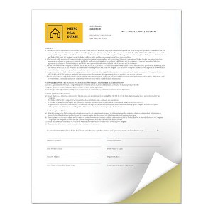 xerox Revolution Digital Carbonless Paper, 2-Part, 8.5 x 11, Canary/White, 5,000/Carton - 1 of 3