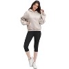 Spruce Fashion Womens Hoodies Fitted Pullover Fall Sweatshirts Winter Fleece Comfy Cotton Long Sleeve - 4 of 4