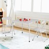 Metal Folding Chairs and Table, Leather Padded Folding Chairs with Comfortable Cushion and Durable Steel Frame for Eating, Reading, Playing - 4 of 4