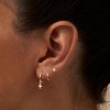 Freekiss 3 Pairs Gold Hoop Earrings Set: Dainty Stud Earrings Trendy Small 14K Gold Plated Hypoallergenic Dangle Cartilage - 2 of 4