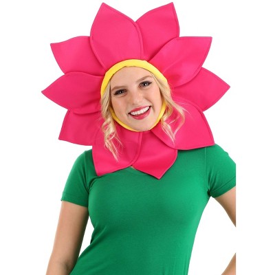 Halloweencostumes.com Women Women's Pink Daisy Flower Headpiece, Yellow ...