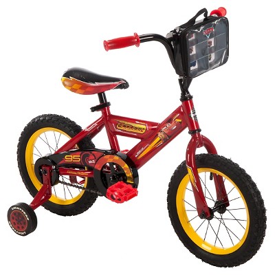 red childrens bike