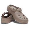 Crocs Womens Classic Mary Jane Flats Adjustable Clogs, Taupe, W5/M3 - 2 of 4
