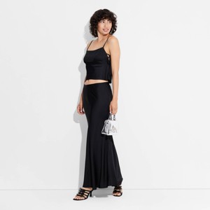 Women's Satin Tank Top - Wild Fable™ - 1 of 3