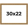 PosterPalooza | Sculpted Black Picture Frame - UV Acrylic, Backing Board, Hanging Hardware Included - 2 of 4