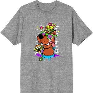 Scooby-Doo Dog With Shades Men's Short Sleeve Tee - 1 of 2