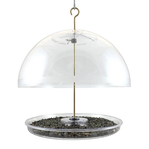 Droll Yankees Dorothy S Cardinal Domed Bird Feeder Clear Target