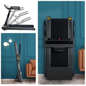 PAGED Treadmill with LED Display, Foldable Walking Pad Treadmill with 2.5HP Motor, Exercise Equipment for Home, Max 265 LBS Weight Capacity - 1 of 4