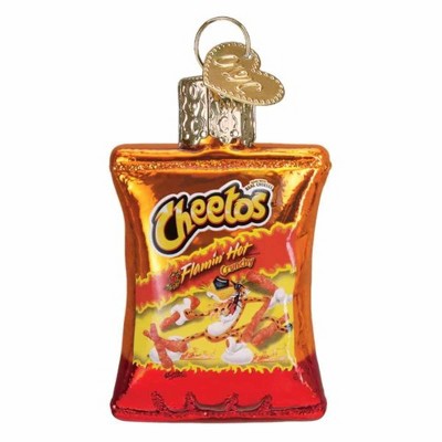 Old World Christmas 2.25 In Mini Flamin' Hot Cheetos Ornament Snack Treat Tree Ornaments