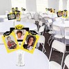 Big Dot of Happiness Yellow Grad - Best is Yet to Come - Graduation Party Picture Centerpiece Sticks - Photo Table Toppers - 15 Pieces - 3 of 4
