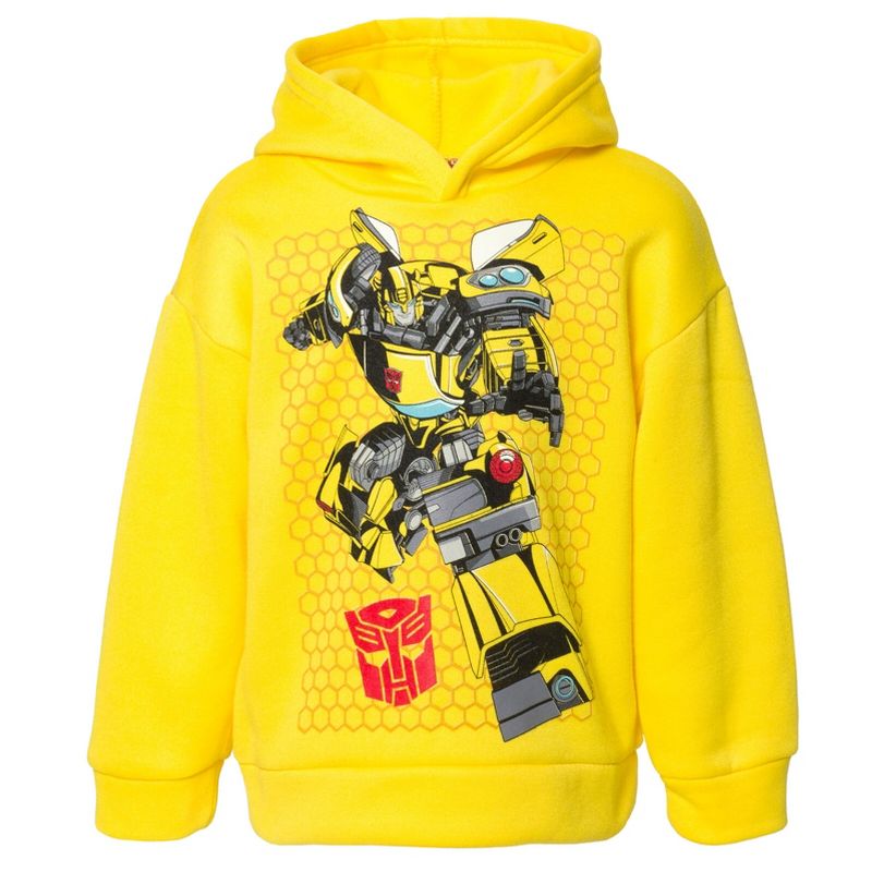 Transformers Optimus Prime Bumblebee Pullover Hoodie Jogger Pants Toddler to Big Kid, 3 of 8