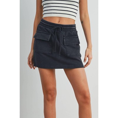 Women's Front Pocket Skirt - Buttermelon